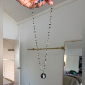 Elegant Pearl Pendant Necklace
